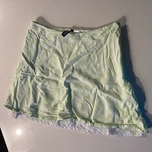 Green Zara Skirt